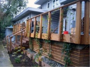 best-horizontal-residential-decking-with-skirting-and-wire-railing